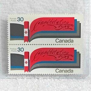 Uncirculated Canadian 1982 Constitution '82 Stamps Canada 30!!